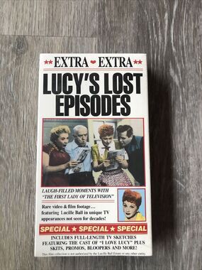 Lucys Lost Episodes VHS-Brand New Sealed